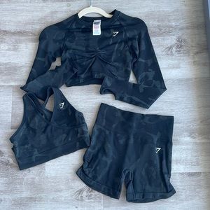 Gymshark camo set
